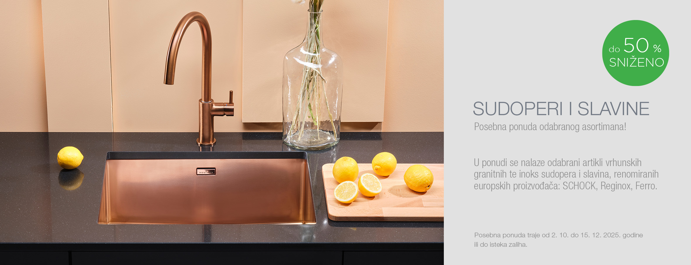 Posebna ponuda sudoperi