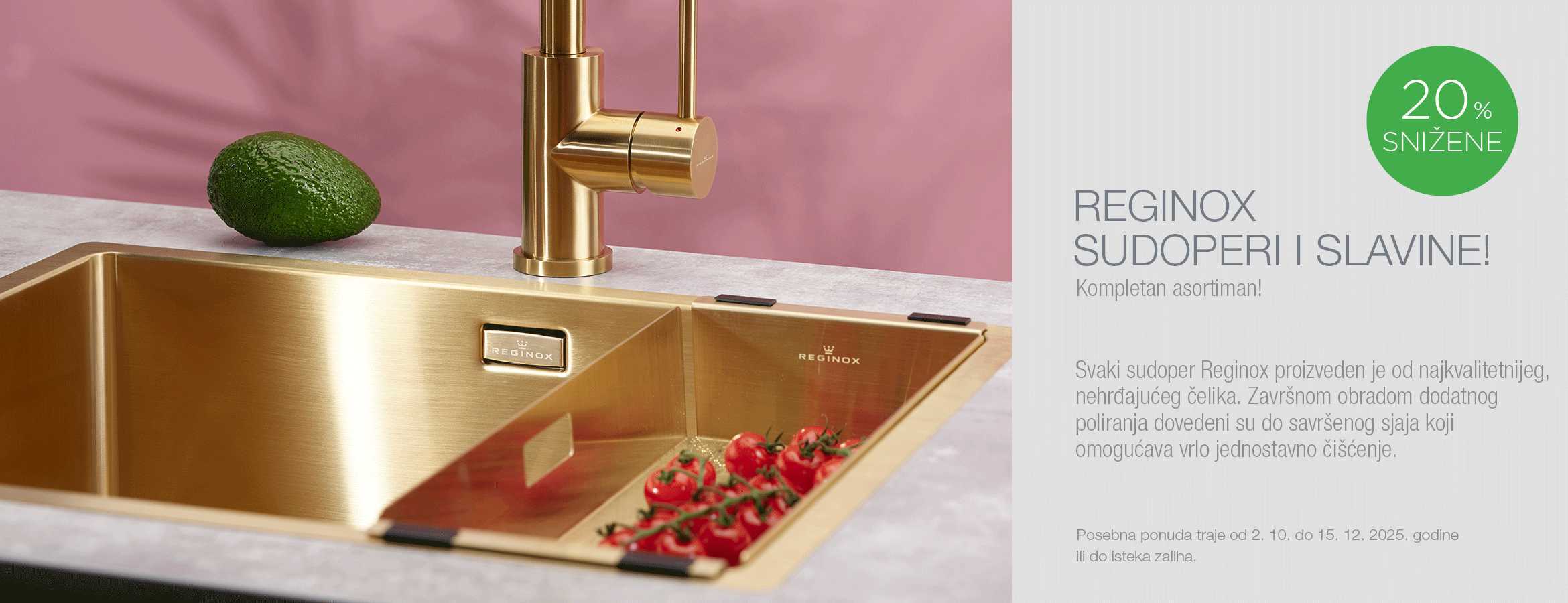 Posebna ponuda Reginox
