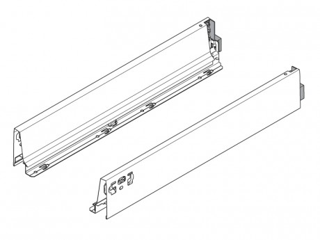 TANDEMBOX stranica M 500 mm - siva