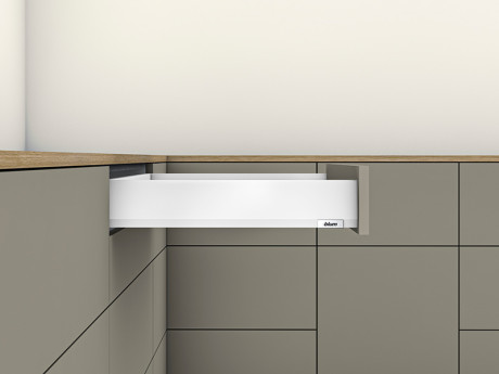 MERIVOBOX ladica - visina M (91) svileno bijela 550 mm - grupirano