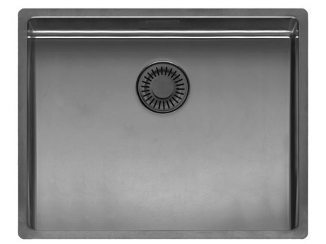 Inox sudoper Reginox New York 50x40 (L) Comfort Gun Metal Silver