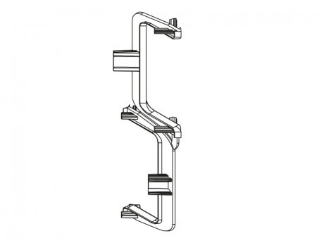 Kutovi za GOLA C profil 8007 - crno mat