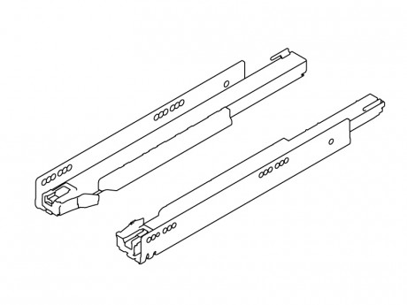 LEGRABOX vodilica 500 mm tip-on 70 kg