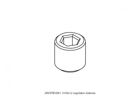 MS 20x20 M10x12 regulator