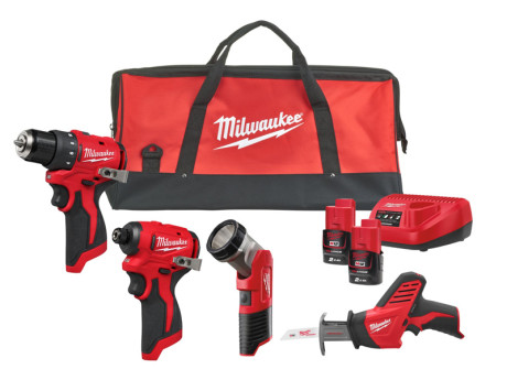Milwaukee set M12BLPP4A-202B PROMO