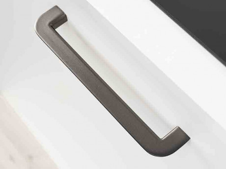 Ručkica Nice 160x185 mm mat crna