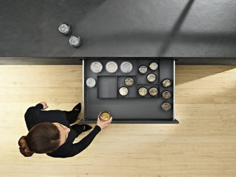 Okvir (organizator) za ladice 200 mm Orion Siva