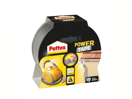 Pattex Power Tape univerzalna ljepljiva traka srebrna - 25 m