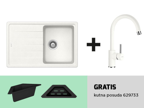 Set sudoper Schock Element D-100S + slavina Plutos 589.000 - više boja