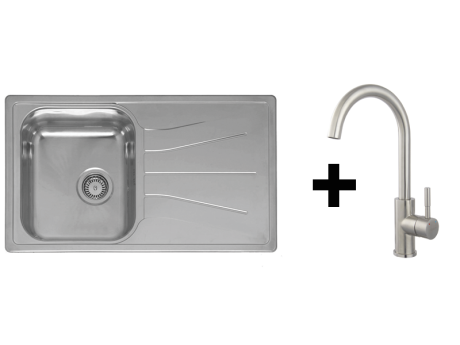 Set inox sudopera Reginox Diplomat 10 eco i slavine Pescara Camira