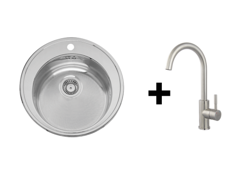 Set inox sudopera Reginox Moscow okg i slavine Pescara Camira