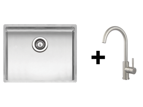 Set inox sudopera Reginox New York 50x40 (L) i slavine Pescara Camira