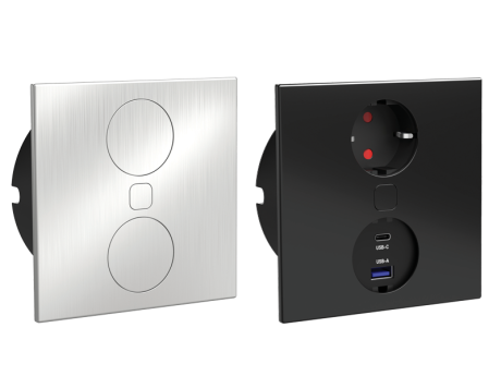 Utičnica Duplex - Q 1 Šuko + USB A i USB C - više opcija