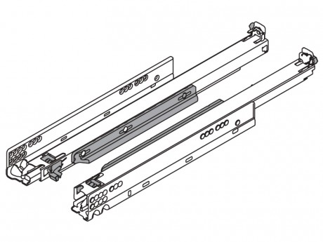 MOVENTO vodilica s BLUMOTION 500 mm - 40 kg