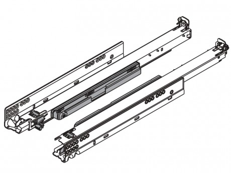 MOVENTO vodilica TIP-ON 450 mm - 40 kg