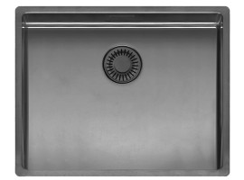 Inox sudoper Reginox New York 50x40 (L) Comfort Gun Metal Silver