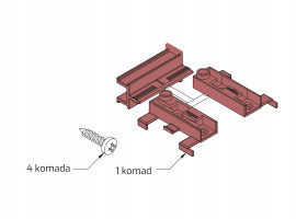 Komplet za montažu GOLA profila 8110/8111
