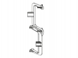 Kutovi za GOLA C profil 8007 - crno mat