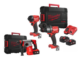 Milwaukee set M18FPP2A3-502X + M18BLHX-0X + baterija M18 5,0Ah