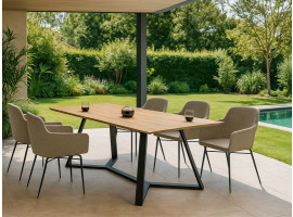 Postolje za stol Mikas 800 ral 9005