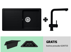 Schock set sudoper Toledo D-100 + slavina Epos 540.027 Puro Schock