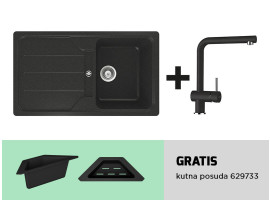 Schock set sudoper Formhaus D-100 + slavina Epos 540.000 - više boja