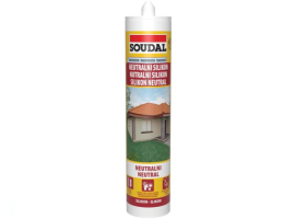 Silikon neutralni - prozirni Soudal