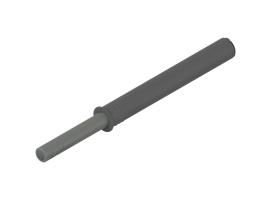TIP-ON za vrata duga verzija bez magneta - platinasto siva