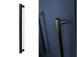 Ručkica Moon Big 384 x 424 mm - jednostrano mat crna