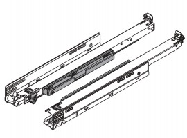 MOVENTO vodilica TIP-ON 300 mm - 40 kg