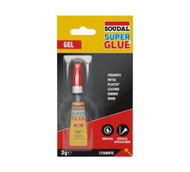 Cyano gel - brzo ljepilo gel 3 g Soudal