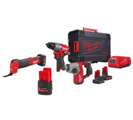 Milwaukee set  M12FPP2BG2-502X + M12FMT-0 + baterija M12 2,5Ah 