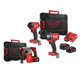 Milwaukee set M18FPP2A3-502X + M18BLHX-0X + baterija M18 5,0Ah