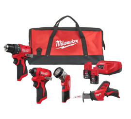 Milwaukee set M12BLPP4A-202B PROMO
