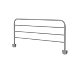 Ograda KNK 1200 x 450 mm - siva ral