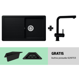 Schock set sudoper Toledo D-100 + slavina Epos 540.027 Puro Schock