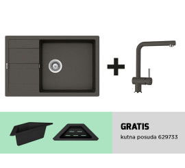 Set sudoper Manhattan D-100LS i slavina Epos 540.000 - više boja