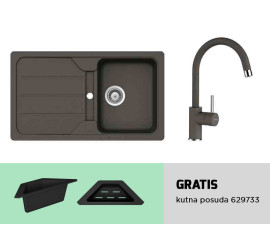Schock set sudoper Formhaus D-100 + slavina Plutos 589.000 - više boja