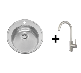 Set inox sudopera Reginox Moscow okg i slavine Pescara Camira