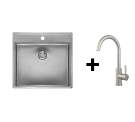 Set inox sudopera Reginox New York 50x40 (L) TW okg i slavine Pescara Camira