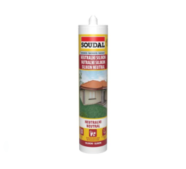 Silikon neutralni - prozirni Soudal