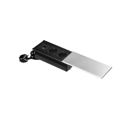 Ugradbena utičnica s kliznim poklopcem 2 šuko + 2 USB - nisat