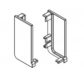 Završeci za GOLA J profil 8006 - aluminij eloksirano